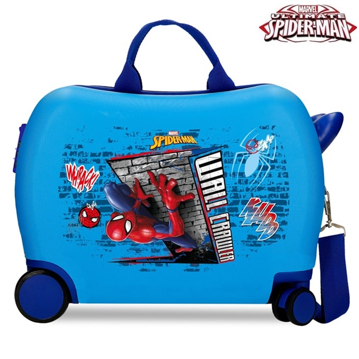 Laste pealeistutav reisikohver Spiderman Wall Crawler