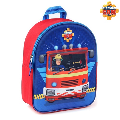 Laste seljakott Fireman Sam 3D