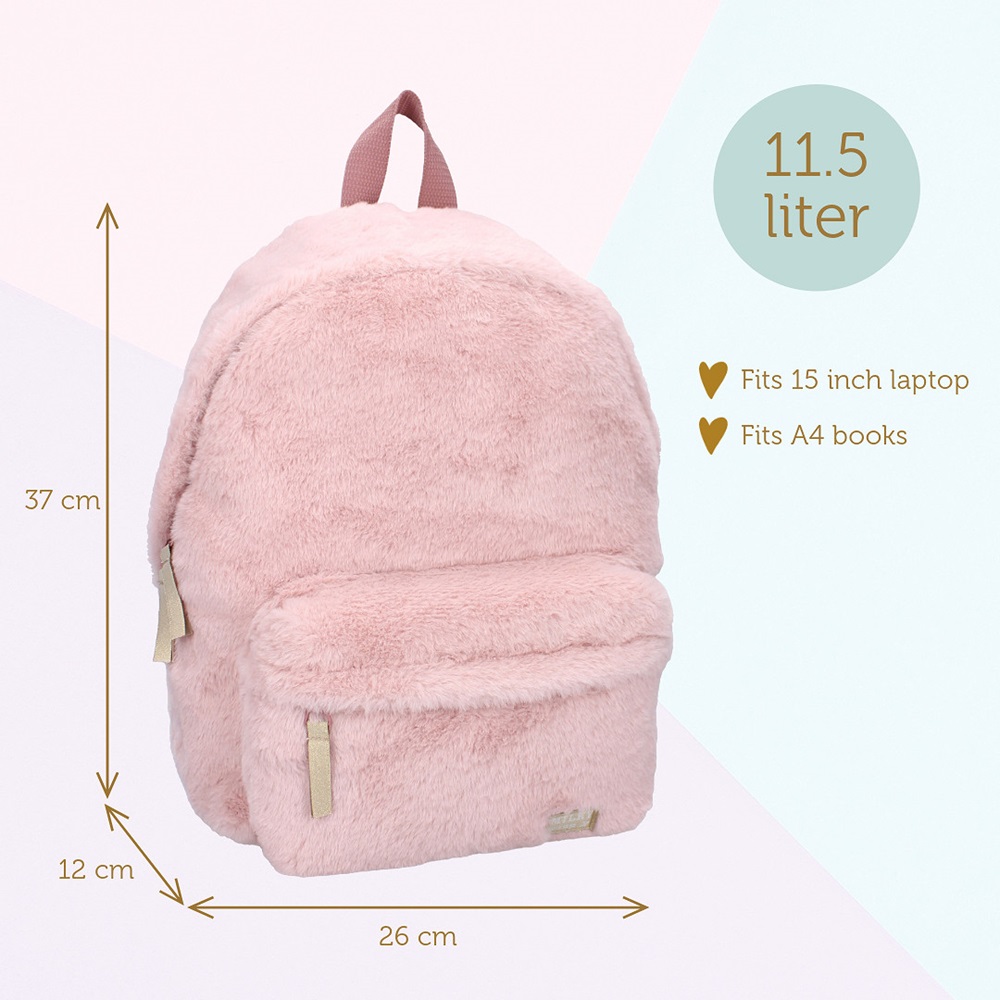 Laste seljakott Milky Kiss The Wow Factor Pink