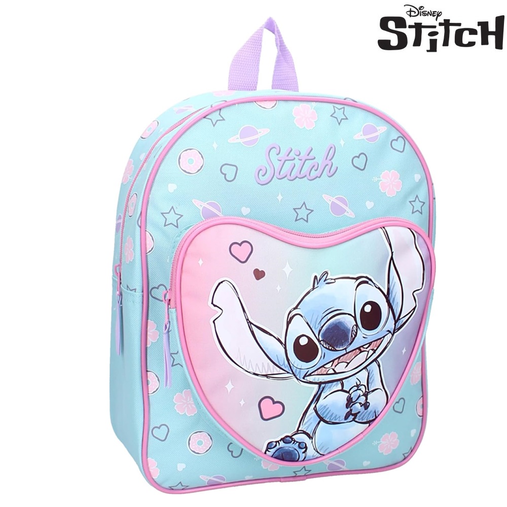 Laste seljakott Stich Hello Cutie Heart