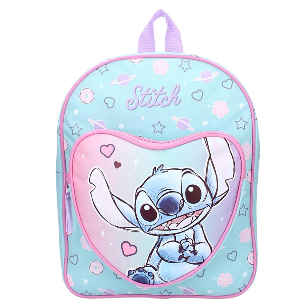 Laste seljakott Stich Hello Cutie Heart
