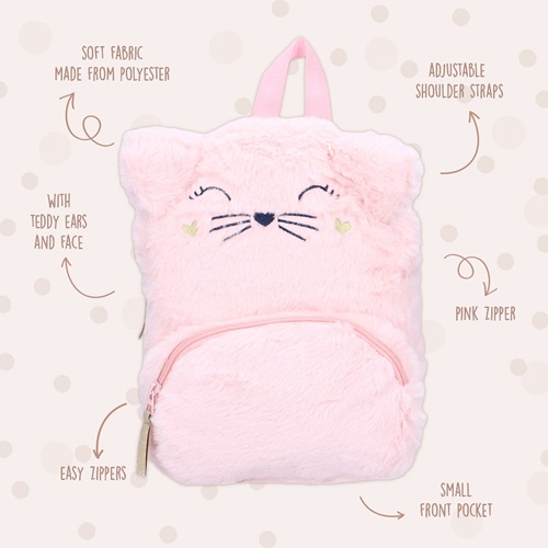 Laste seljakott The Adorables Light Pink Laste seljakott The Adorables Light Pink