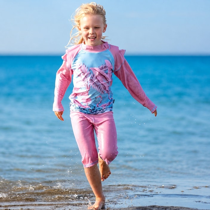 Laste UV-Ujumistrikoo - Swimpy Flamingo
