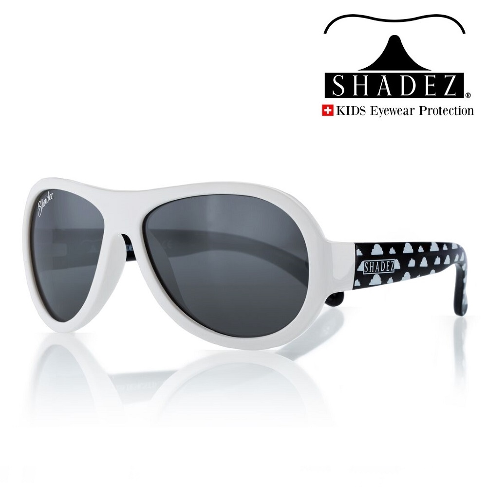 Laste päikeseprillid Shadez Junior Cloud Print White