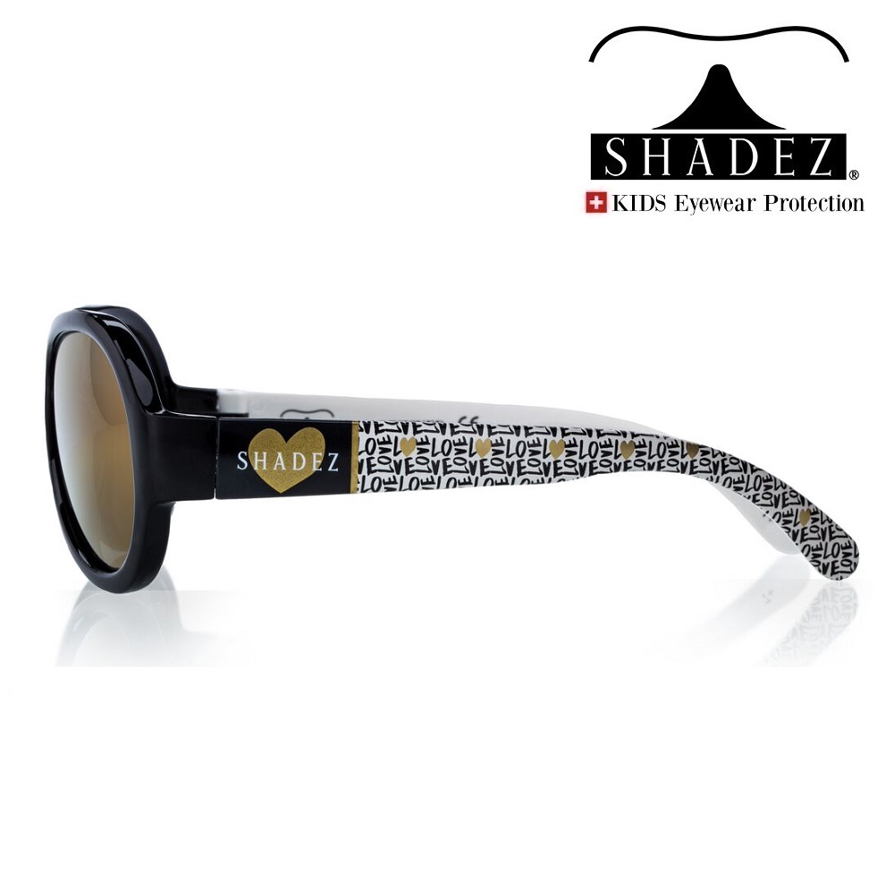 Laste päikeseprillid Shadez Junior Love Black