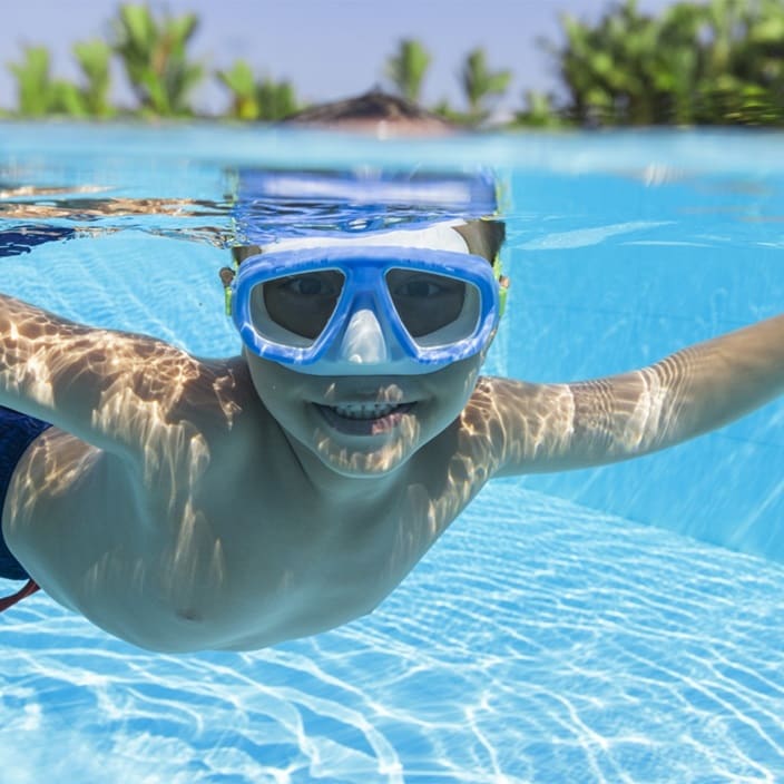 Laste ujumismask & sukeldumismask - Bestway Aqua Champ Blue