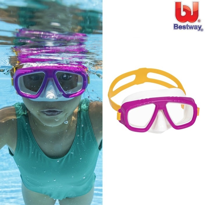Laste ujumismask & sukeldumismask - Bestway Aqua Champ Cerise