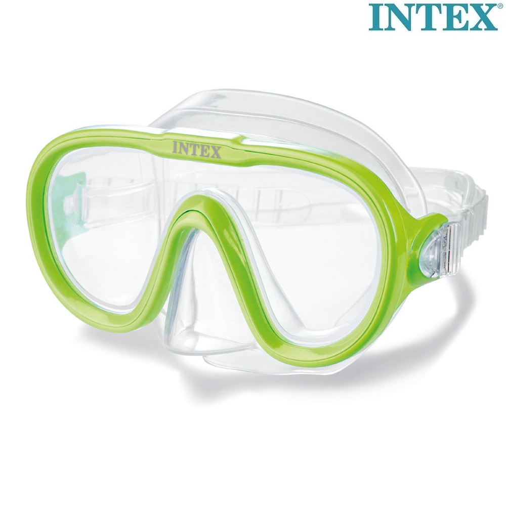 Laste ujumismask Intex Green