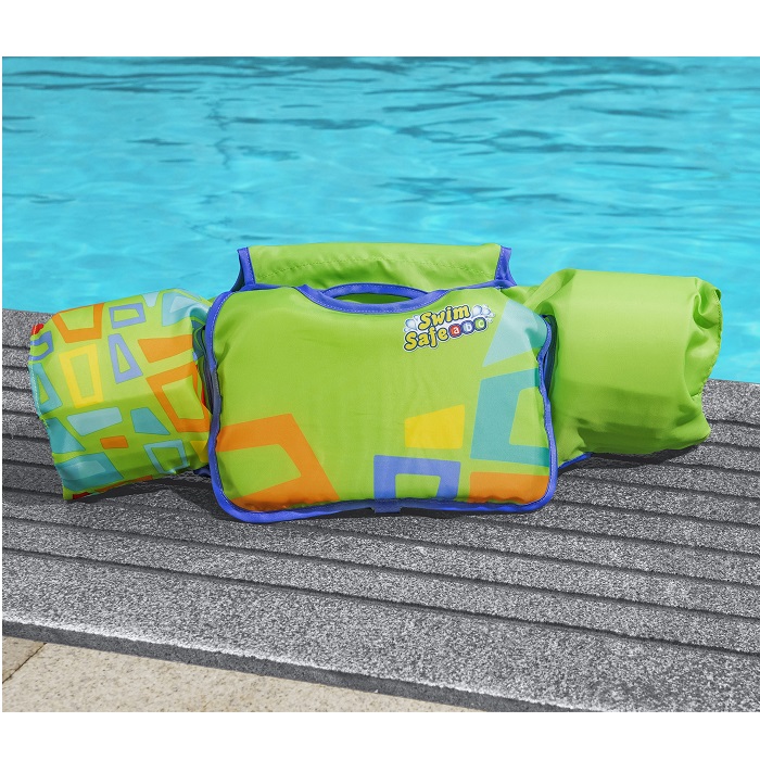Laste ujumisvest Bestway Aquastar Green
