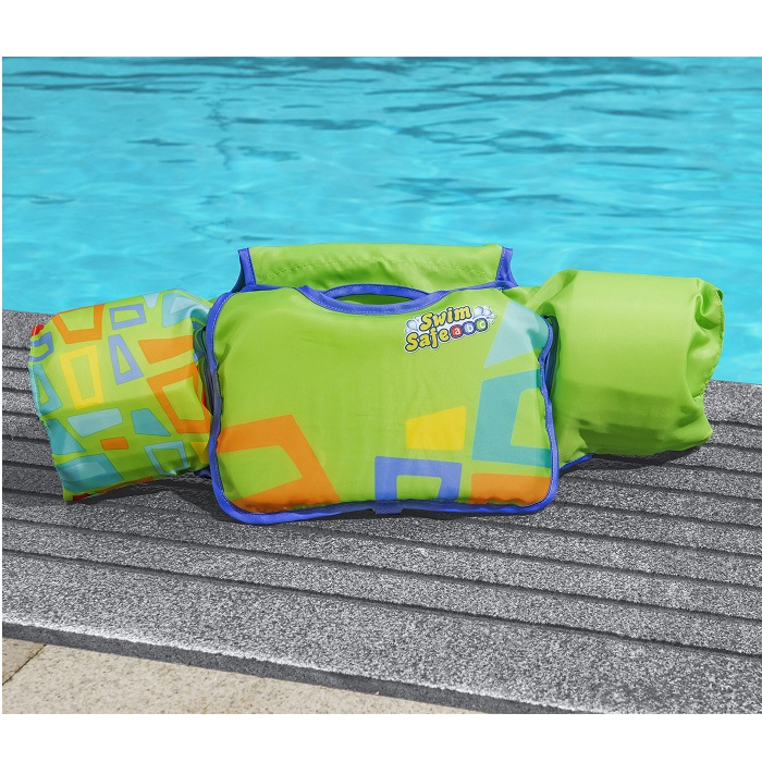 Laste ujumisvest Bestway Aquastar Green