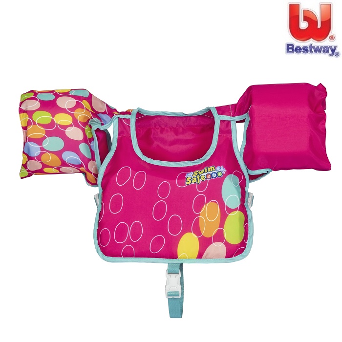 Laste ujumisvest Bestway Aquastar Pink