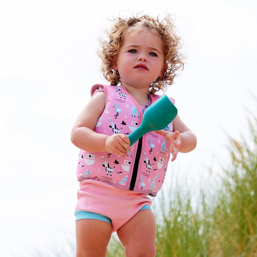 Laste Ujumisvest - SplashAbout Pink Ark