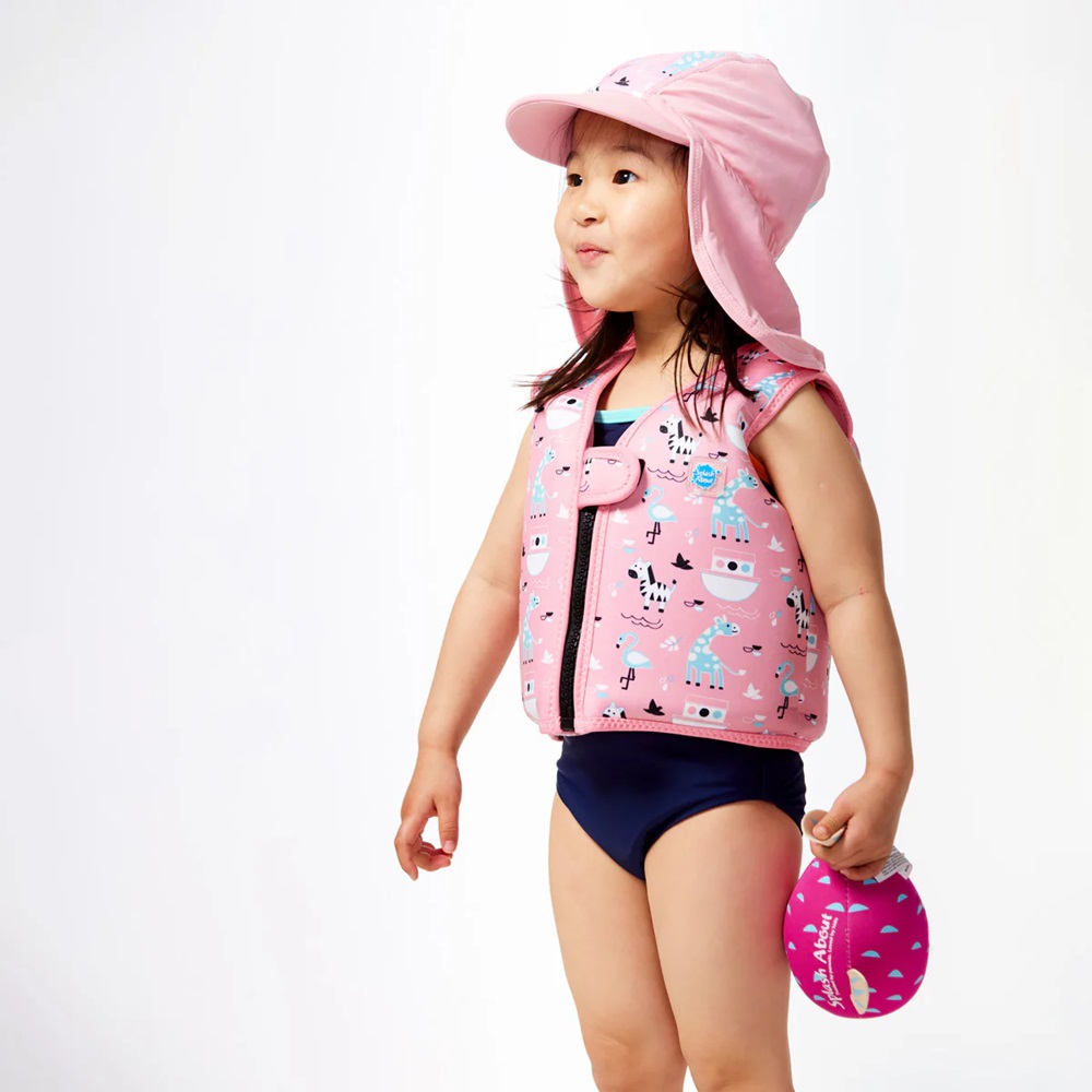 Laste Ujumisvest - SplashAbout Pink Ark