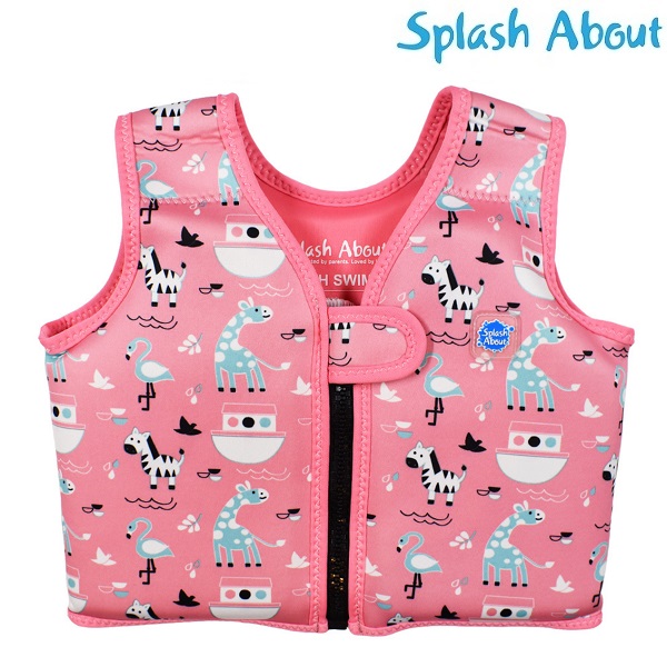 Laste ujumisvest SplashAbout Pink Ark