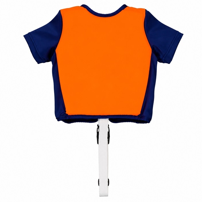 Laste Ujumisvest - Strooem Orange & Navy