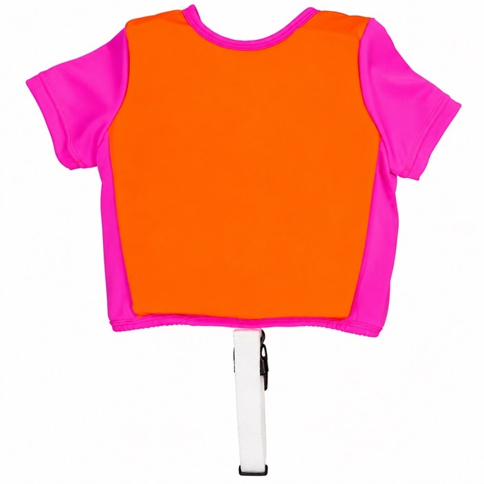 Laste Ujumisvest - Strooem Orange & Pink