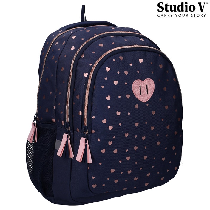 Laste seljakott Studio V Cute Heartbeat koolikott
