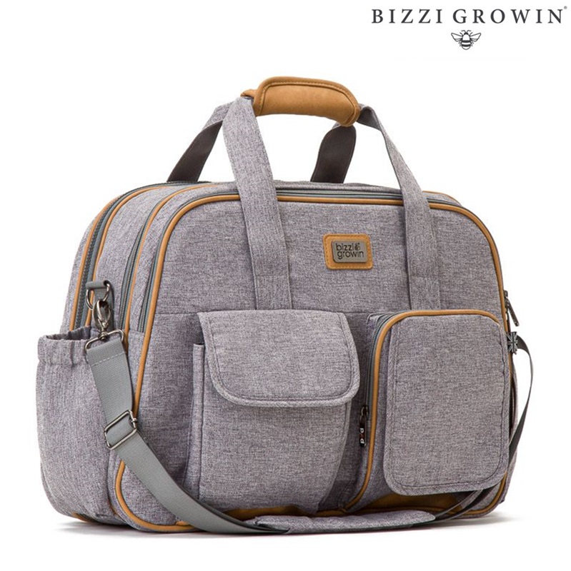 Reisivoodi & Beebitarvete Kott - Bizzi Growin Pod Windsor Grey
