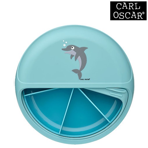 Laste Toidukarp - Carl Oscar SnackDisc Blue  Shark