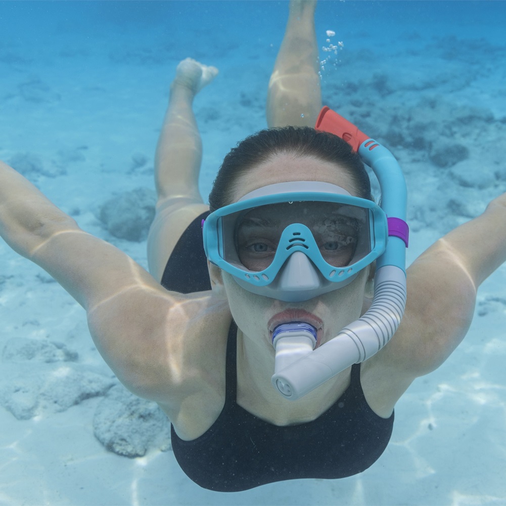 Laste Snorgeldamise Komplekt - Bestway Explora Pink