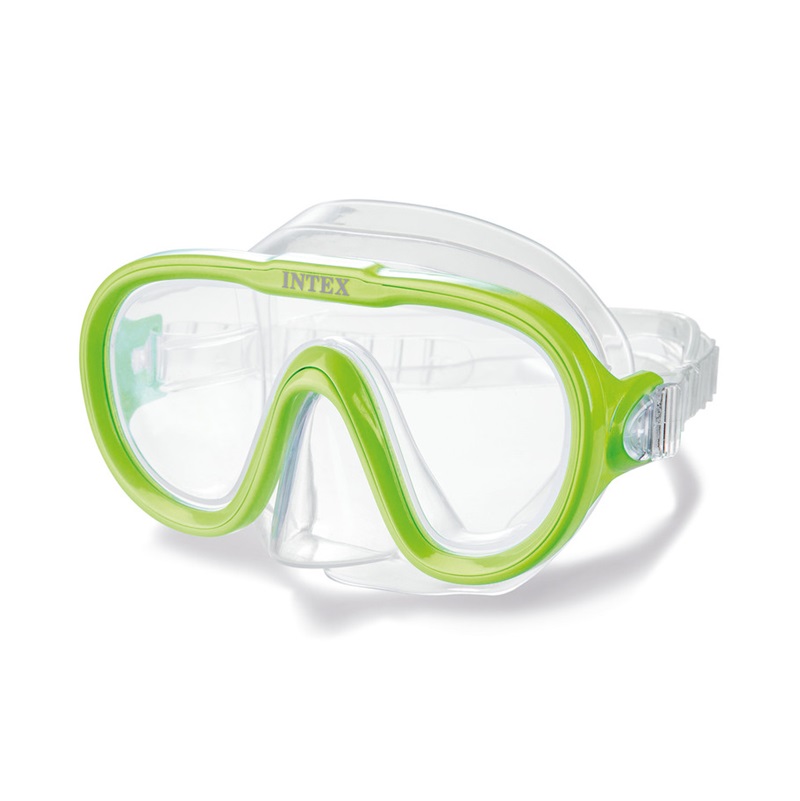 Laste ujumismask ja snorkel Intex Adventurer Green