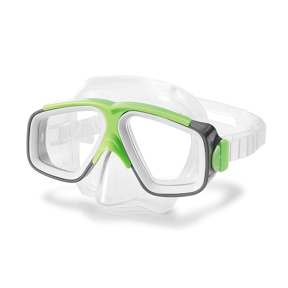 Laste ujumismask ja snorkel Intex Green