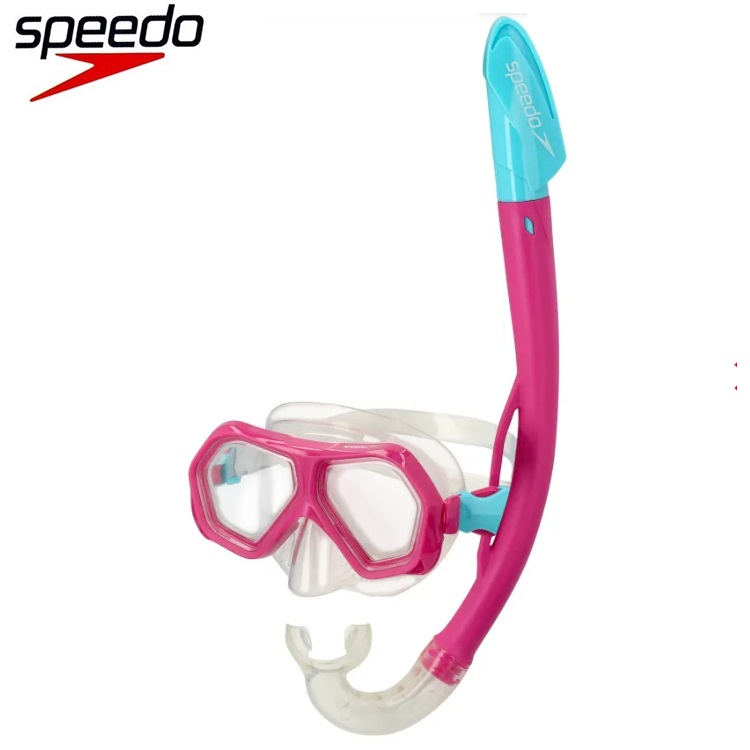 Laste ujumismask ja snorkel - Speedo Snorgelduskomplekt Lilla