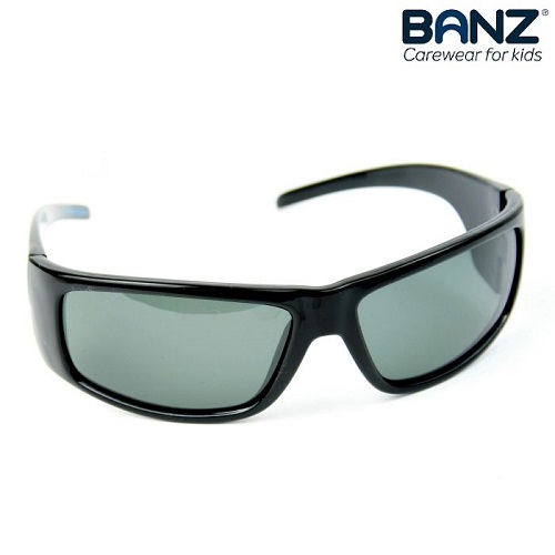 Laste päikeseprillid JuniorBanz Black Wrap