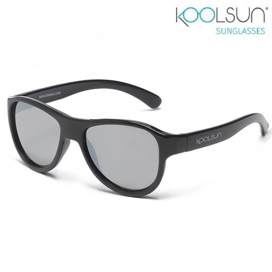 Laste päikeseprillid Koolsun Air Beluga Black