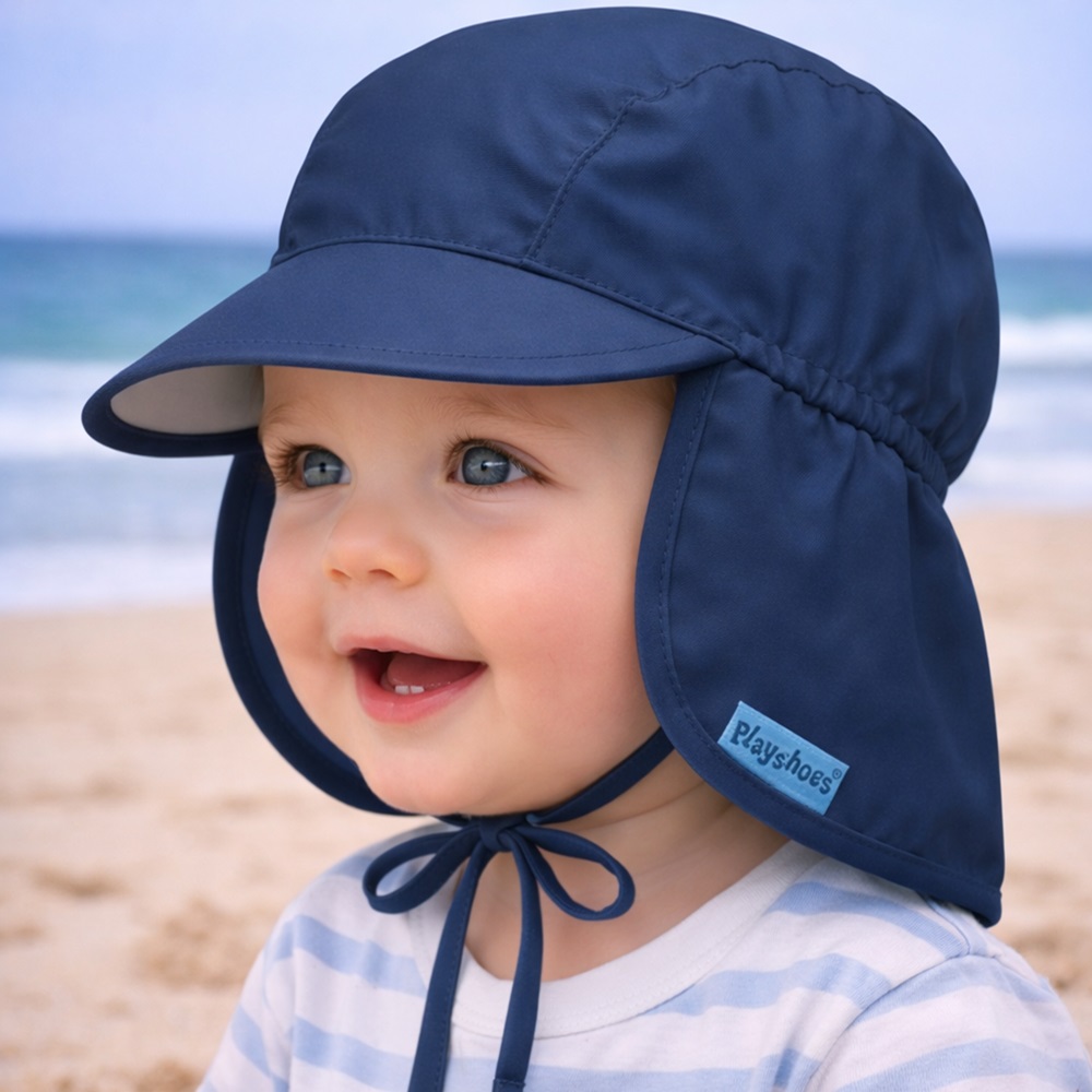 Laste UV-kaitsega päikesemüts Playshoes Navy