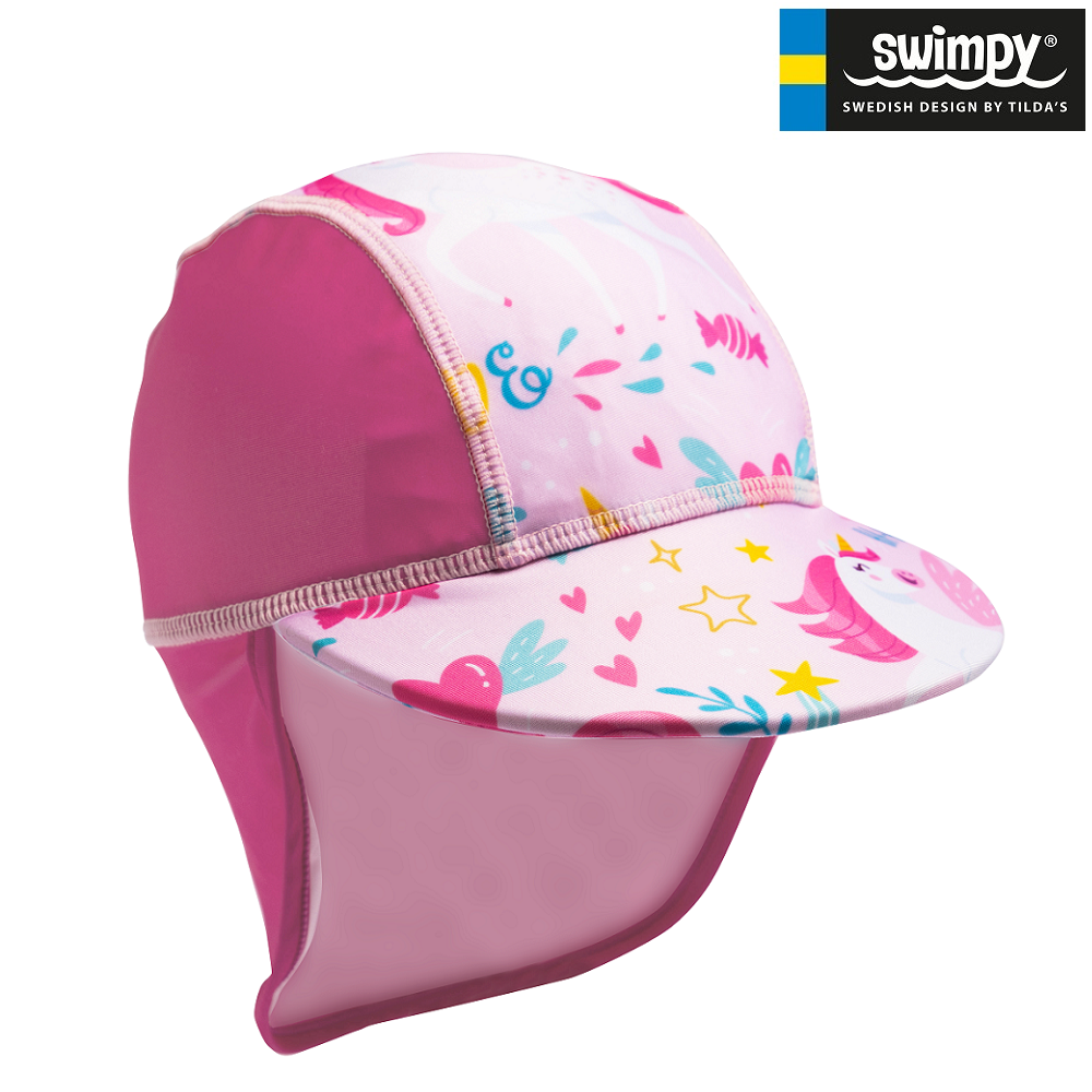 Laste UV-kaitsega päikesemüts Swimpy Unicorn