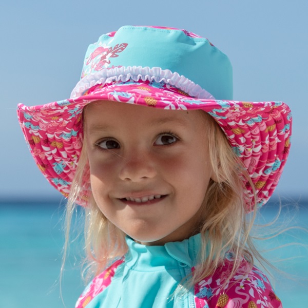 Laste Päikesemüts - Playshoes Flamingo Kübar 