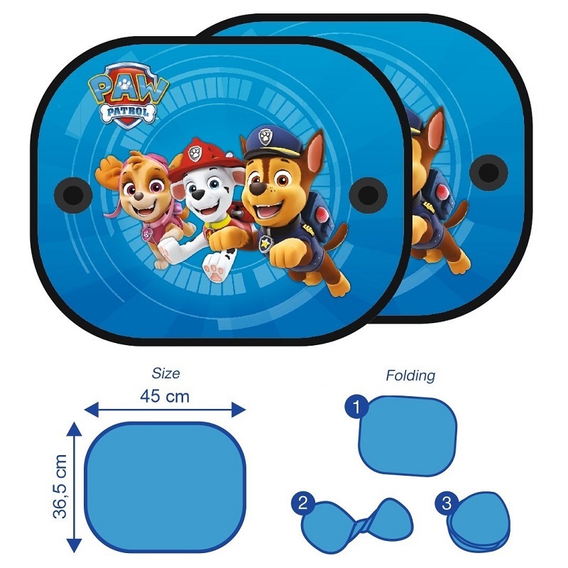 Päikesesirmid autosse Paw Patrol Bue
