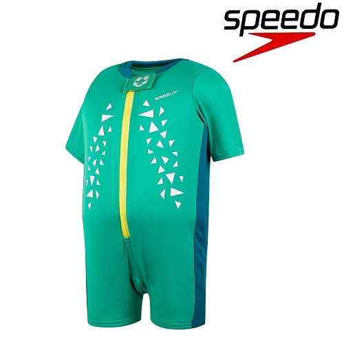Laste ujumiskostüüm Speedo Float Suit Crocodile roheline