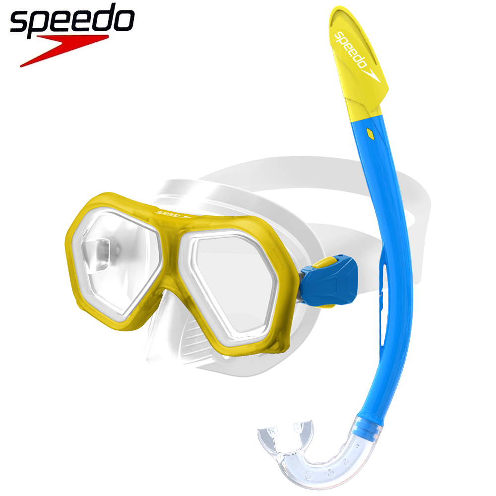 Laste Ujumismask ja snorkel Speedo Junior Mango