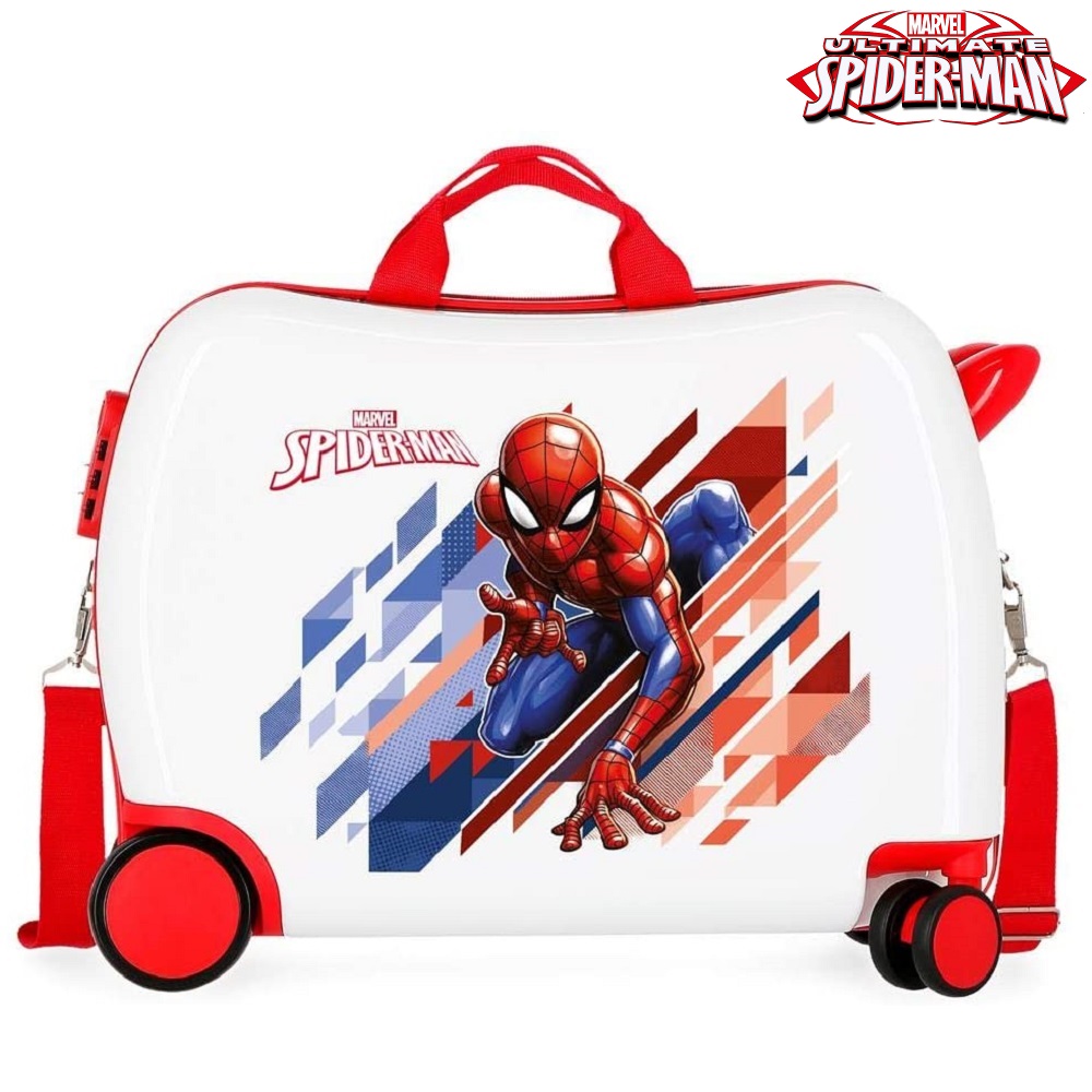 Laste kohver Spiderman Marvel White
