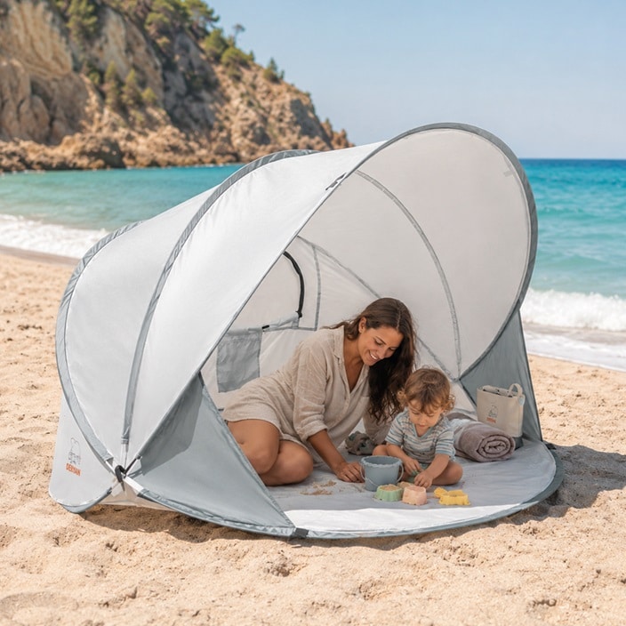 Rannatelk - Deryan Baech Tent XXL Silver