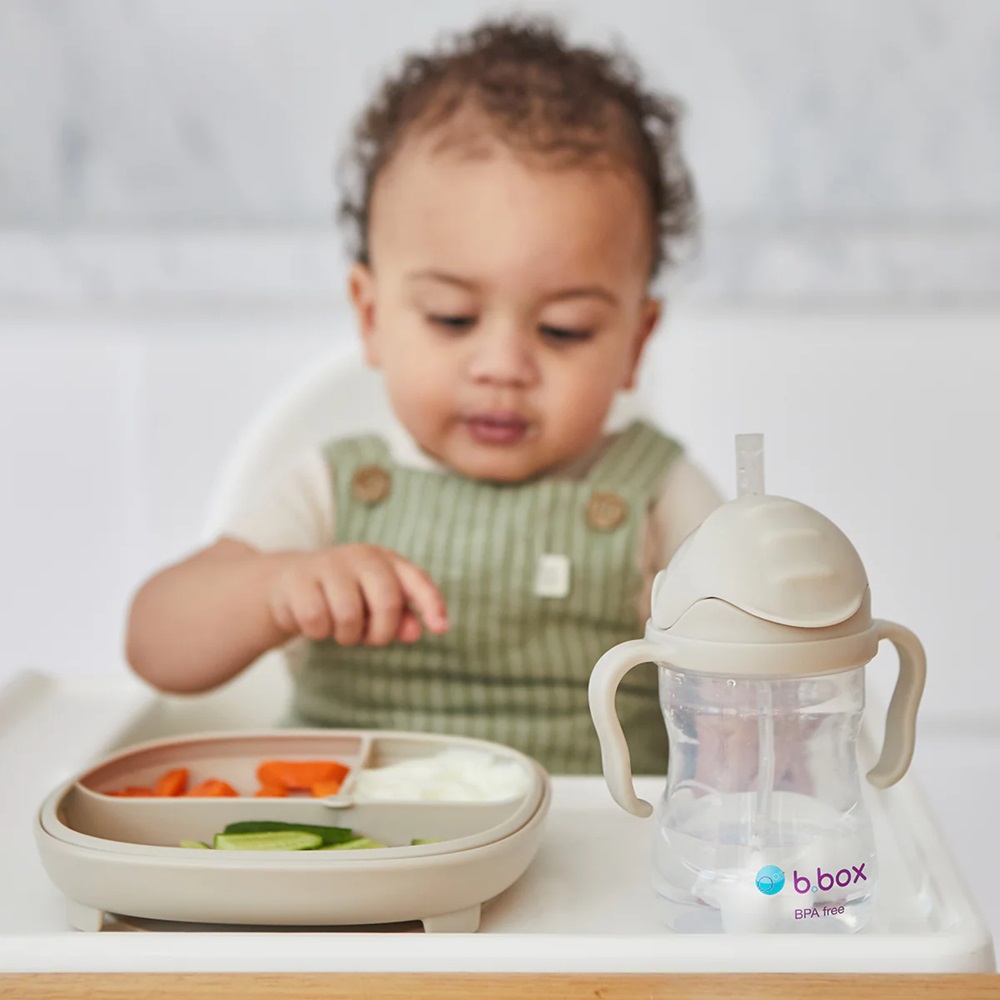 Beebi kõrrega joogipudel B.box Sippy Cup Latte