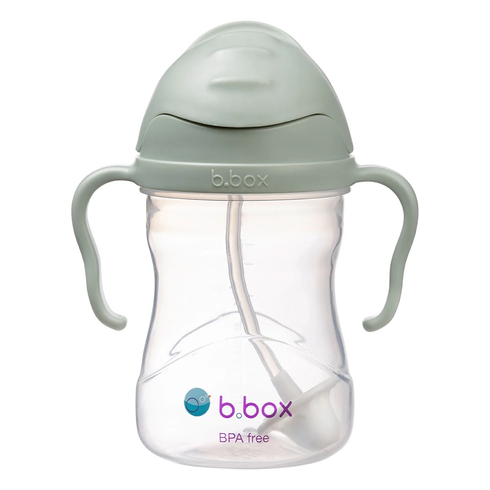 Beebi kõrrega joogipudel B.box Sippy Cup Sage