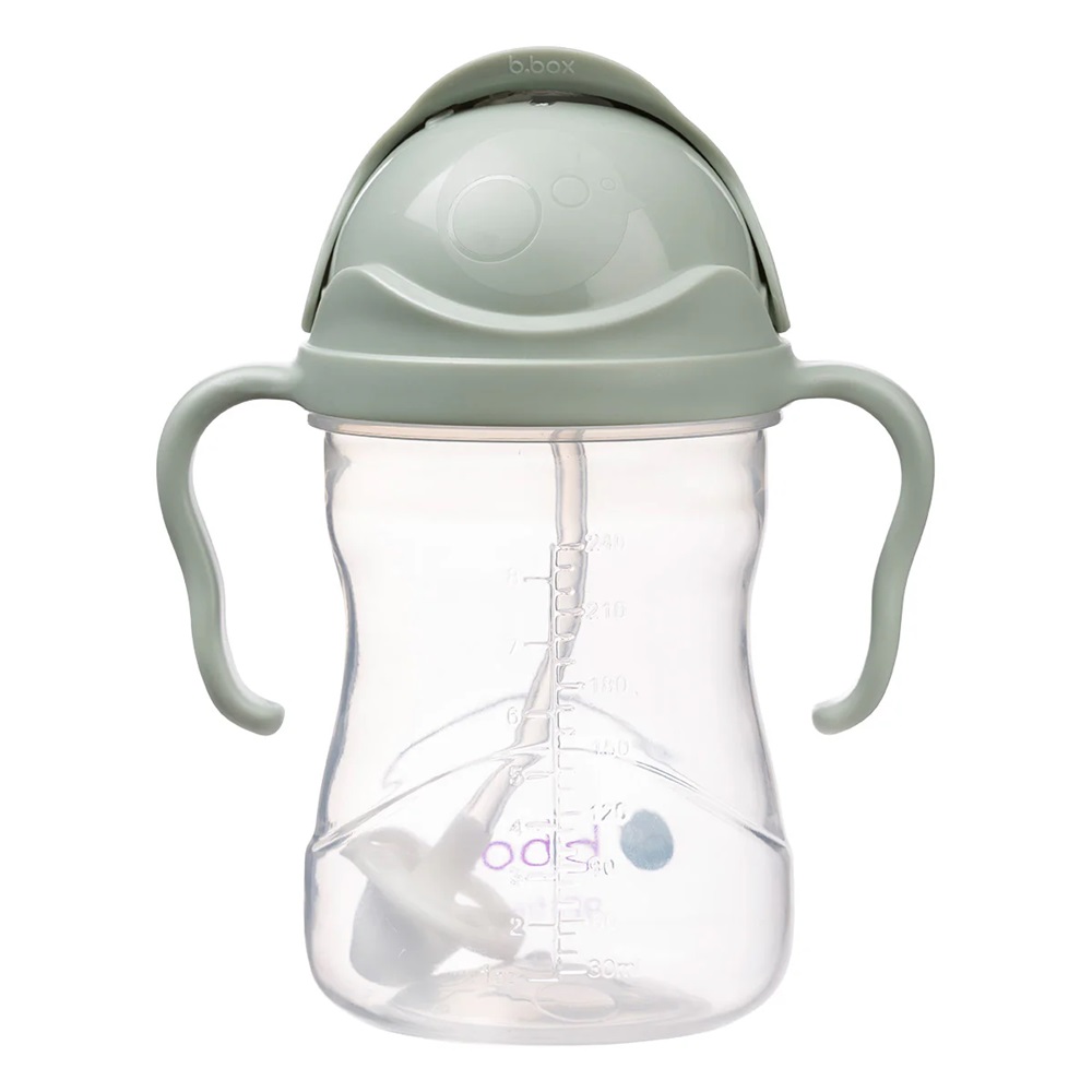 Beebi kõrrega joogipudel B.box Sippy Cup Sage