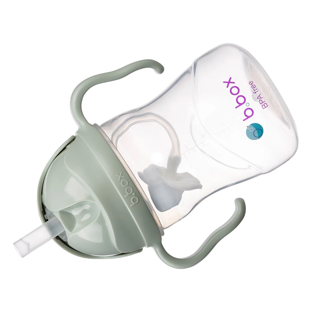 Beebi kõrrega joogipudel B.box Sippy Cup Sage