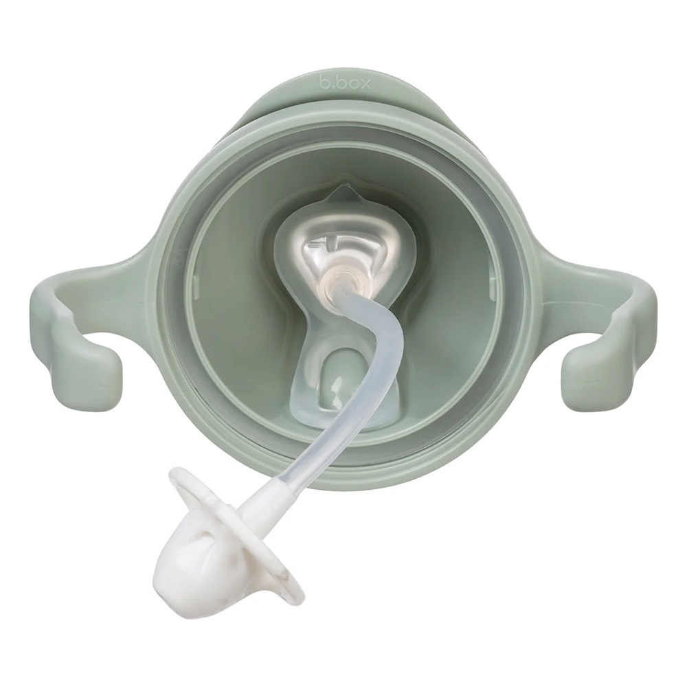 Beebi kõrrega joogipudel B.box Sippy Cup Sage
