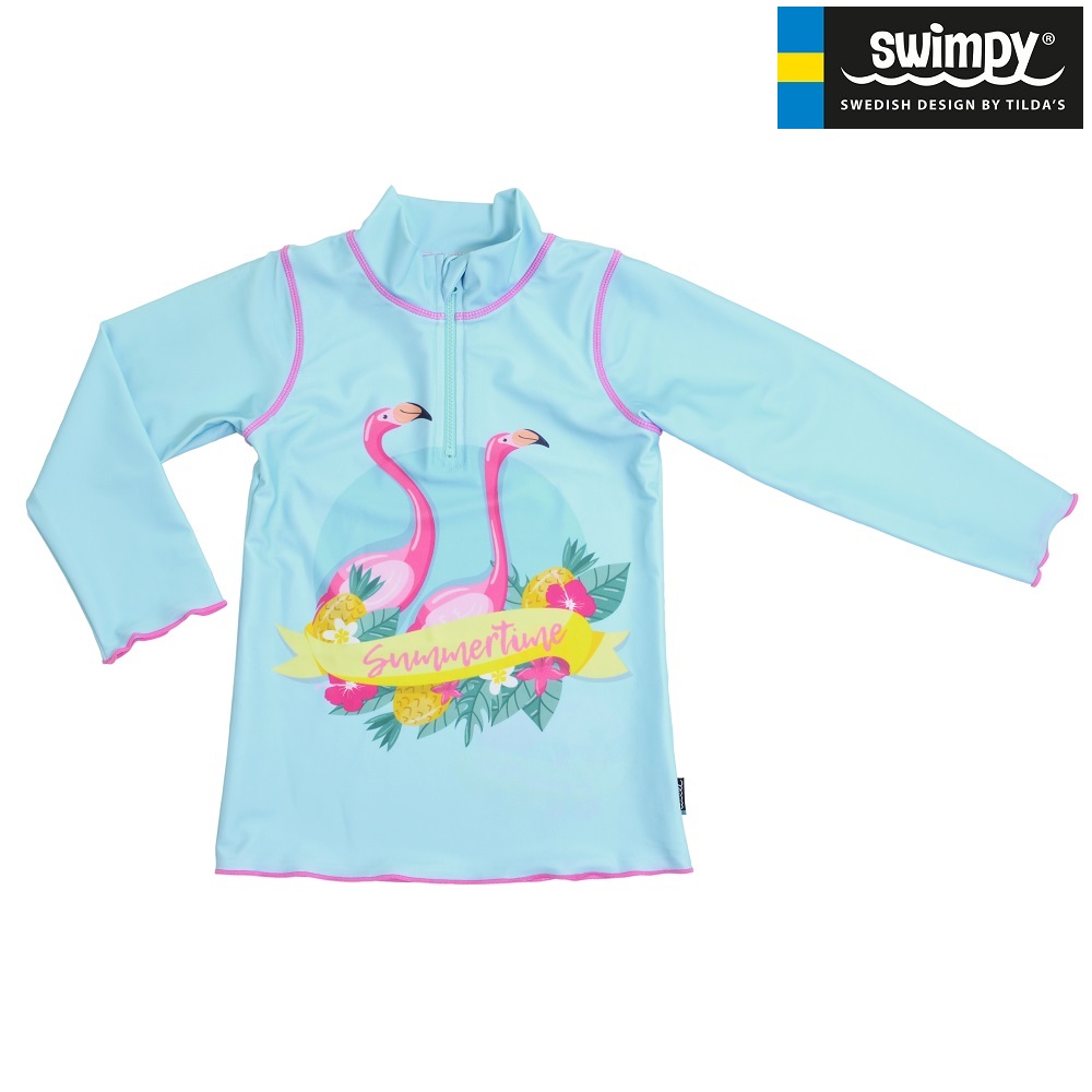 Laste UV-kaitsesärk Swimpy Flamingo
