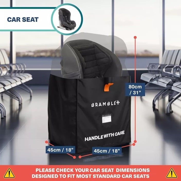Transpordikott turvatoolile Bramble Gate Check Car Seat Bag