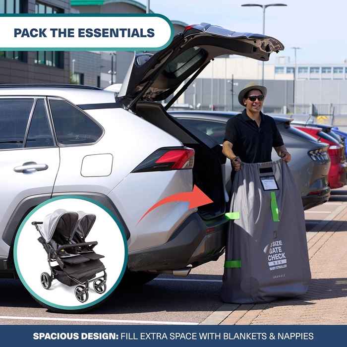 Transpordikott jalutuskärudele Bramble Waterproof Stroller Bag XL