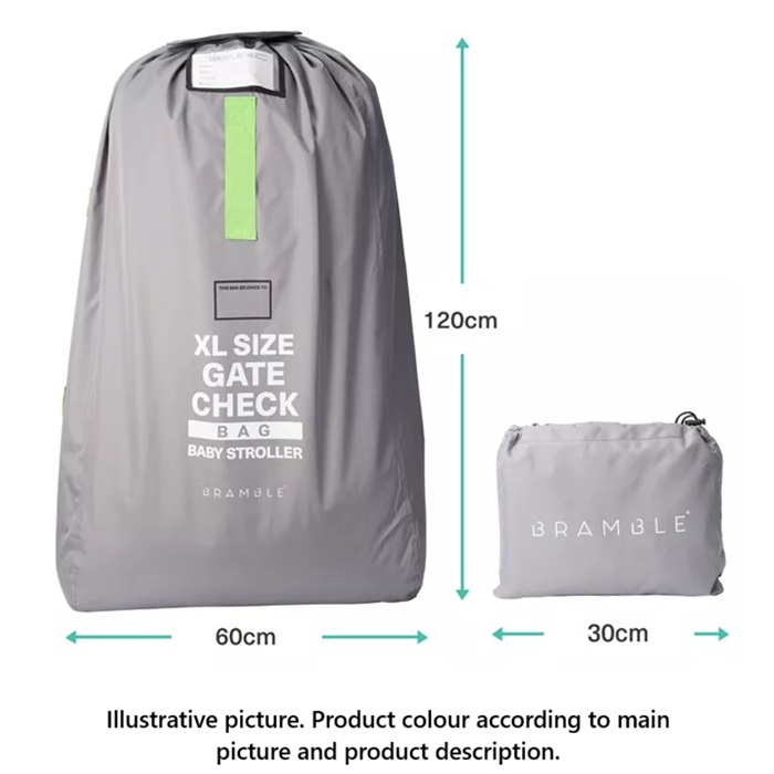 Transpordikott Jalutuskärudele - Bramble Waterproof Stroller Bag XL Red Transpordikott Jalutuskärudele - Bramble Waterproof Stroller Bag XL Red