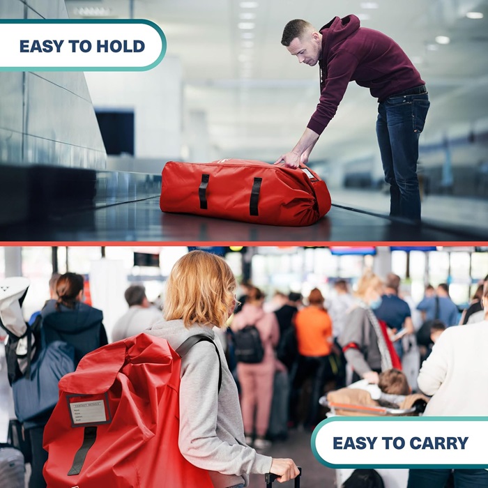 Transpordikott Jalutuskärudele - Bramble Waterproof Stroller Bag XL Red Transpordikott Jalutuskärudele - Bramble Waterproof Stroller Bag XL Red