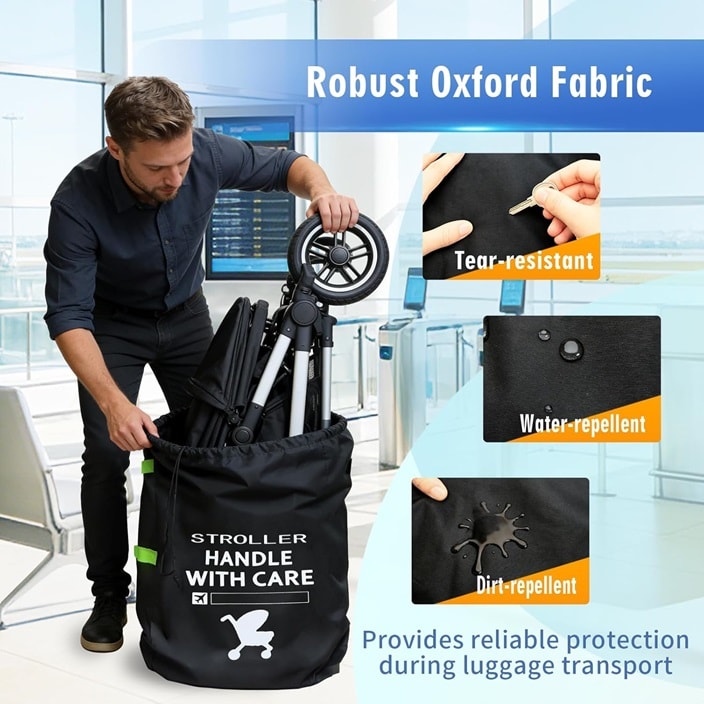 Transpordikott jalutuskärule Yeria Gate Check Stroller Transport Bag