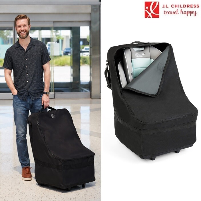 Turvatooli Reisikott - JL Childress Wheelie Car Seat Travel Bag