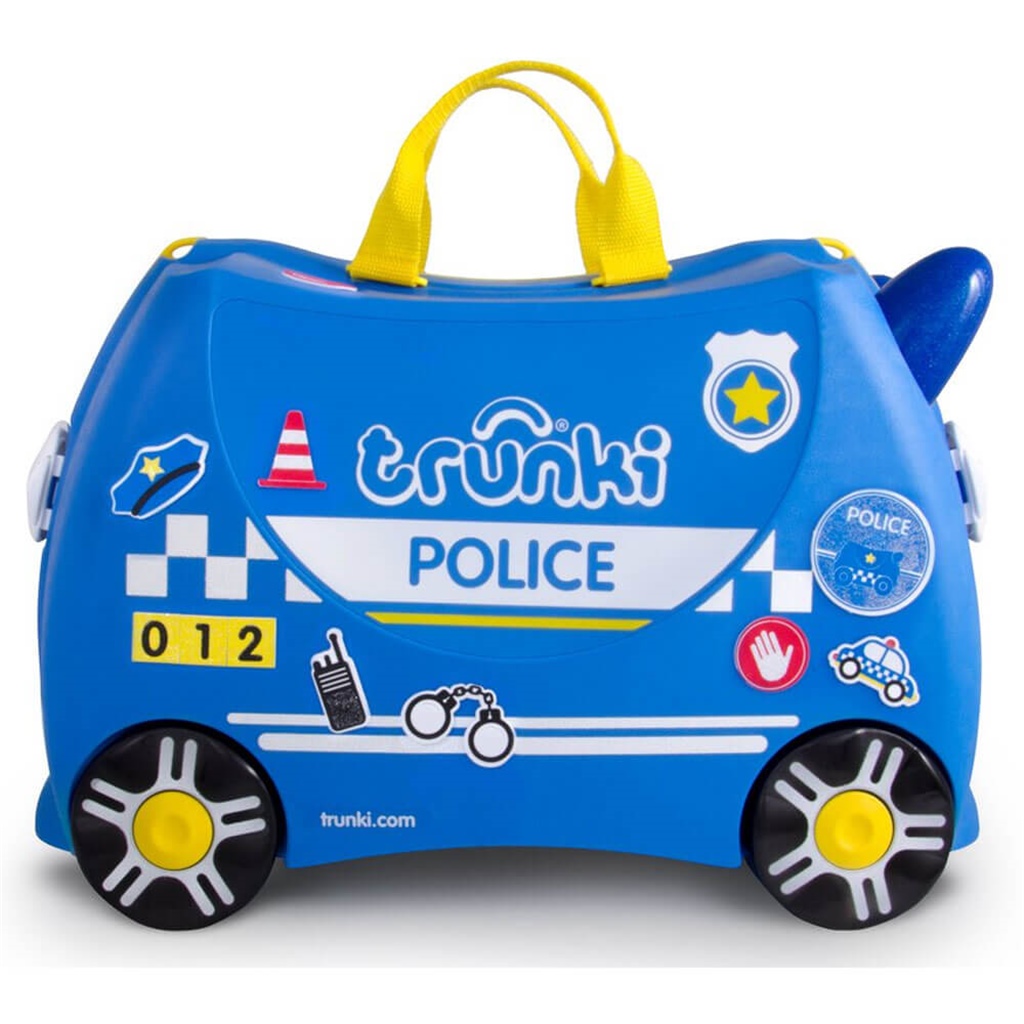 Laste Reisikohver - Trunki Percy Politseiauto